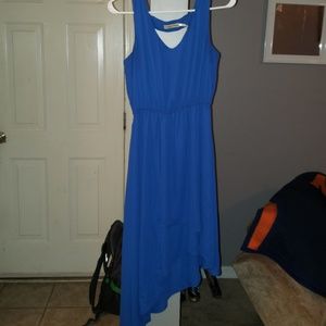 Alter'd State Blue Asymmetrical Dress